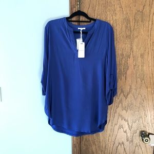 Pleione Tunic Top NWT Size L Blue